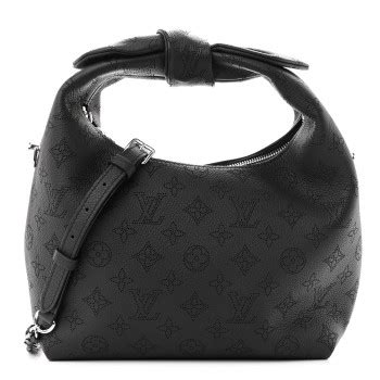 LOUIS VUITTON Mahina Why Knot PM Black 